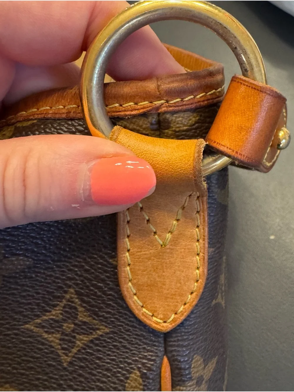Louis Vuitton Delightful PM Monogram Canvas Shoulder Bag